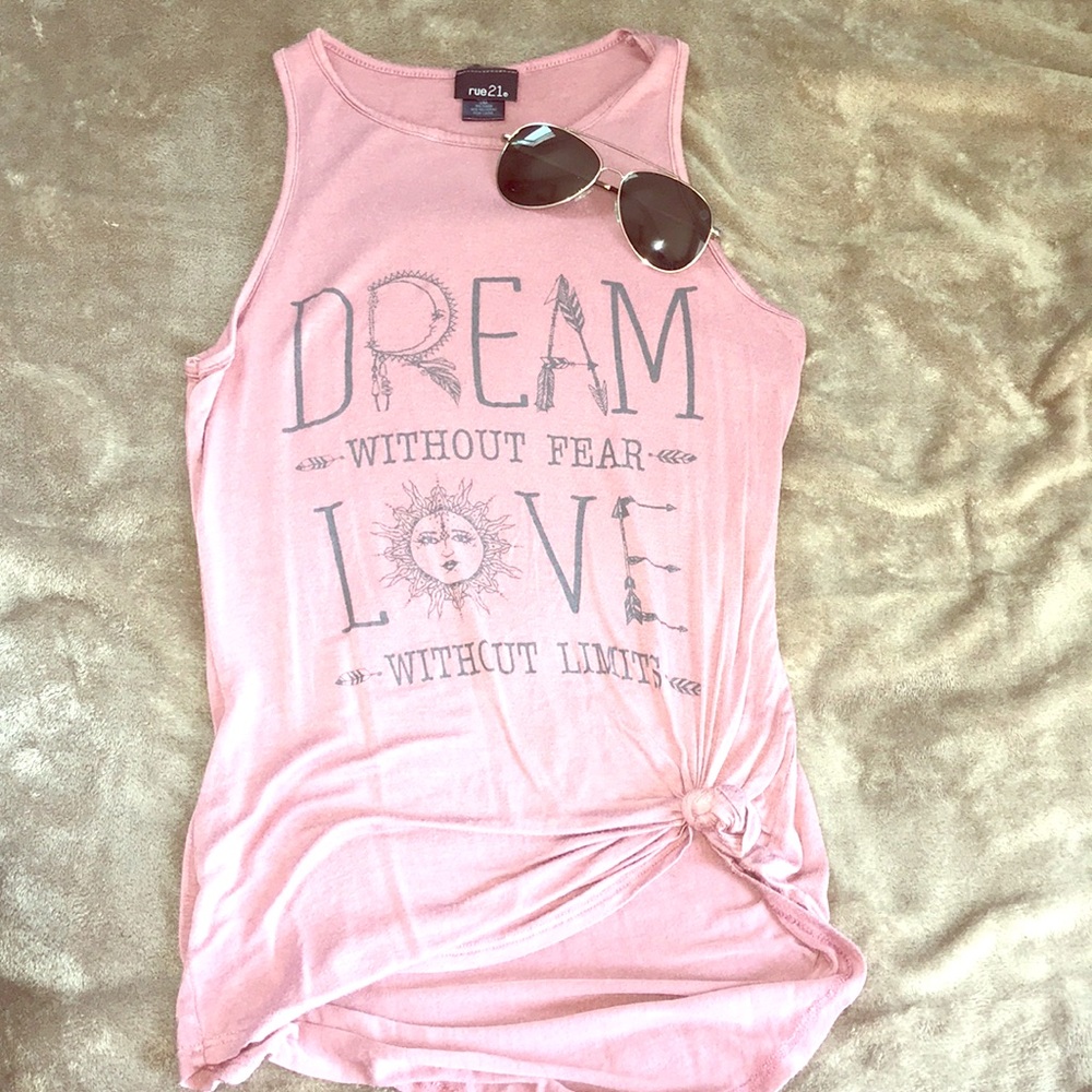 Tied tank top